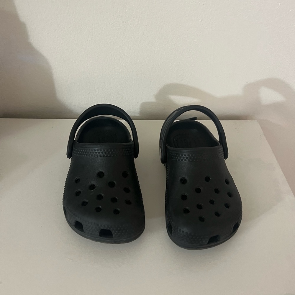 Black Toddler Crocs
